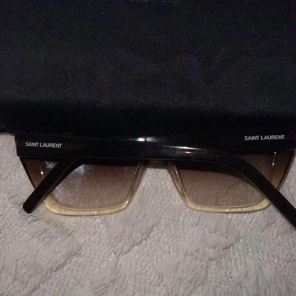 Saint Laurent Micas Cat Eye Sunglasses - Picture 3 of 3